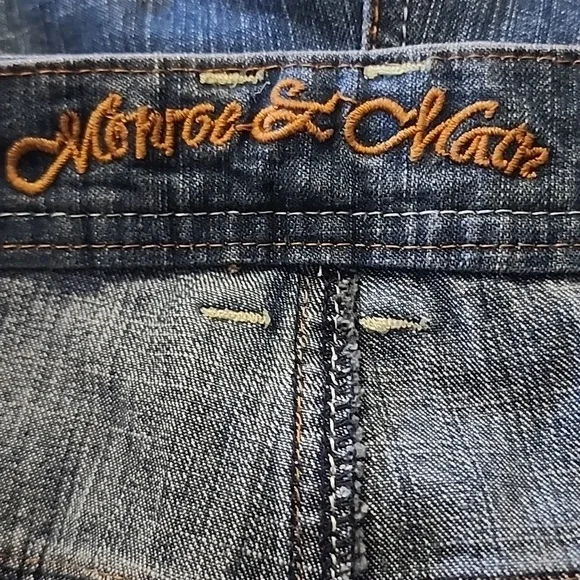 Monroe And Main Womens Blue Denim Capri Plus Size Jeans Size 16 - Picture 10 of 12